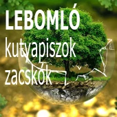 KUTYApiszok zacskók - lebomló anyagból