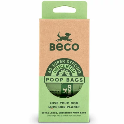 KUTYAPISZOK ZACSKÓ, lebomló - BeCo BAGS (1 doboz / 4 tekercs)