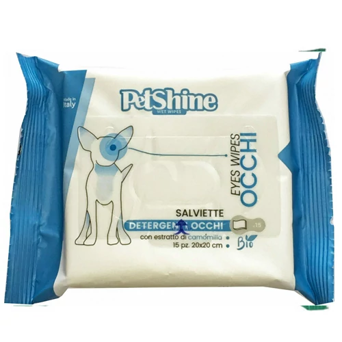 NEDVES TÖRLŐ KENDŐ – szemkörnyéktisztító (15 db) - PETSHINE