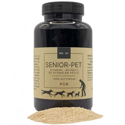 SENIOR-PET – étrend kiegészítő por (150 g)